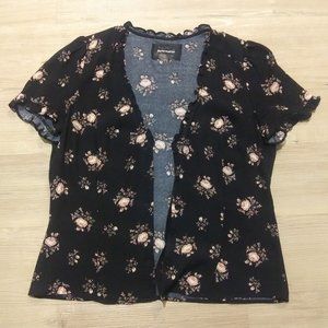 Reformation | Floral Short Sleeve Button Up